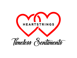 Heartstrings Timeless Sentiments logo design by Gwerth