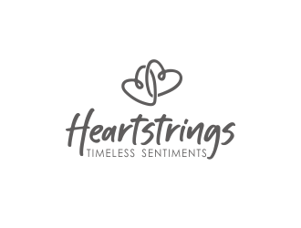Heartstrings Timeless Sentiments logo design by YONK