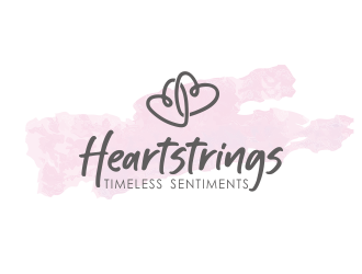 Heartstrings Timeless Sentiments logo design by YONK