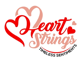 Heartstrings Timeless Sentiments logo design by MAXR