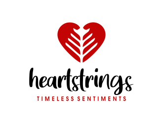 Heartstrings Timeless Sentiments logo design by JessicaLopes