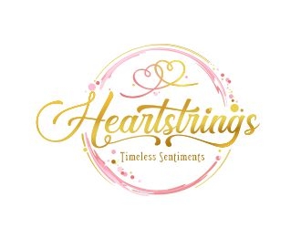 Heartstrings Timeless Sentiments logo design by veron