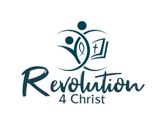 Revolution 4 Christ logo design by AamirKhan