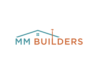 MM Builders logo design by bricton