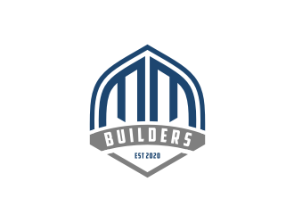 MM Builders logo design by bricton