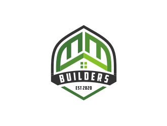 MM Builders logo design by bricton