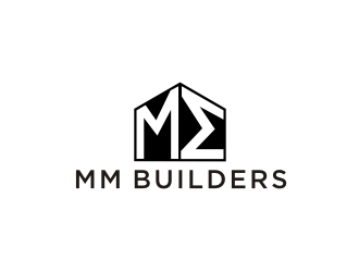 MM Builders logo design by Barkah