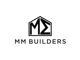 MM Builders logo design by Barkah