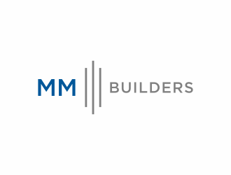 MM Builders logo design by Franky.