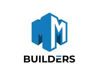 MM Builders logo design by Girly