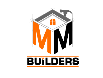 MM Builders logo design by THOR_