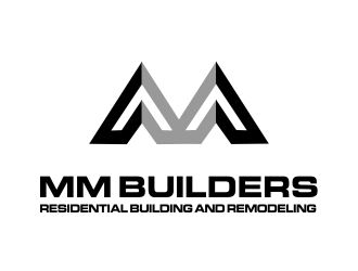MM Builders logo design by aldesign