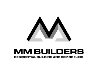 MM Builders logo design by aldesign