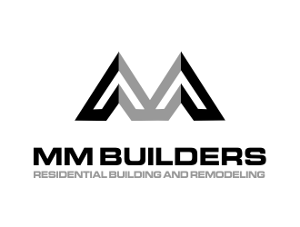 MM Builders logo design by aldesign