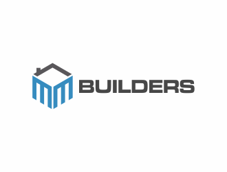 MM Builders logo design by exitum