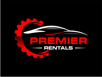 Premier Rentals  logo design by Girly