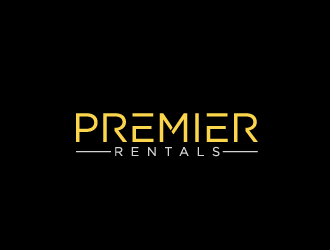 Premier Rentals  logo design by maze