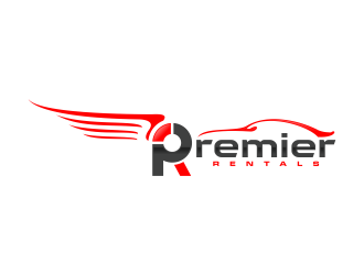 Premier Rentals  logo design by bluevirusee