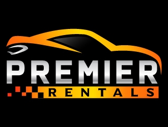 Premier Rentals  logo design by MonkDesign