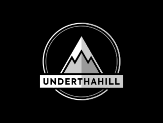 Underthahill  logo design by hidro
