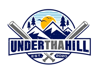 Underthahill  logo design by DreamLogoDesign