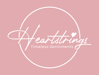 Heartstrings Timeless Sentiments logo design by ubai popi