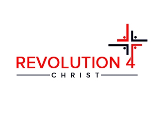 Revolution 4 Christ logo design by nikkl