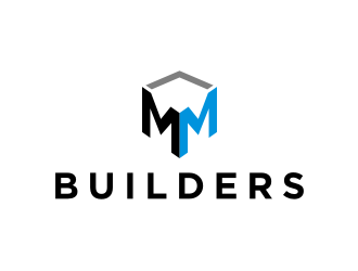 MM Builders logo design by GemahRipah