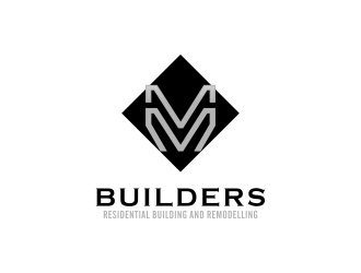 MM Builders logo design by bluevirusee