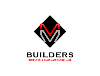 MM Builders logo design by bluevirusee