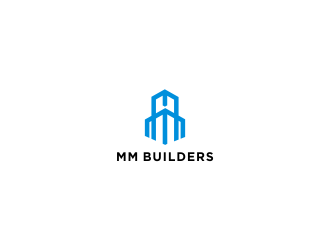 MM Builders logo design by OSAMU