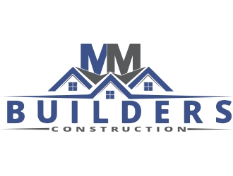 MM Builders logo design by romano