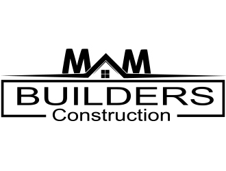 MM Builders logo design by romano