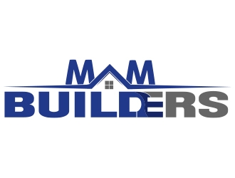 MM Builders logo design by romano