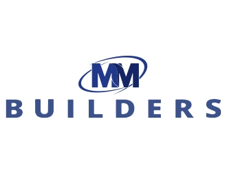 MM Builders logo design by romano