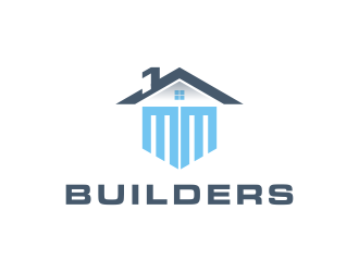 MM Builders logo design by goblin