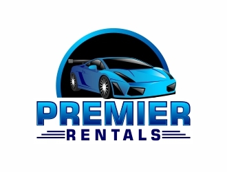 Premier Rentals  logo design by MonkDesign
