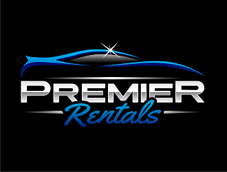 Premier Rentals  logo design by haze