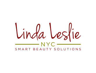 Linda Leslie NYC  logo design by p0peye
