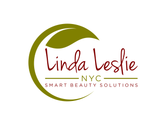 Linda Leslie NYC  logo design by p0peye