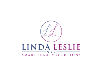Linda Leslie NYC  logo design by bricton