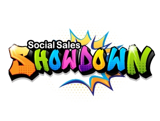 Social Sales SHOWDOWN logo design by Suvendu