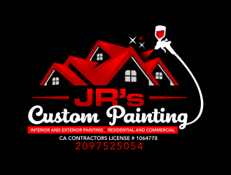 JR’s Custom Painting  logo design by ingepro