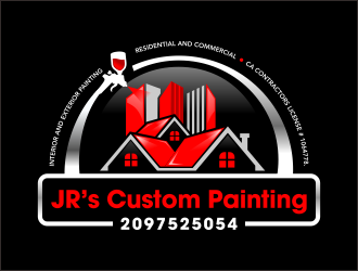 JR’s Custom Painting  logo design by ingepro