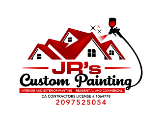 JR’s Custom Painting  logo design by ingepro
