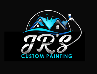 JR’s Custom Painting  logo design by 3Dlogos