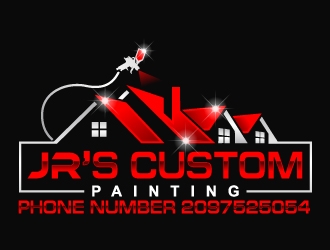 JR’s Custom Painting  logo design by uttam