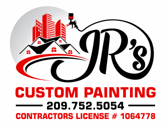 JR’s Custom Painting  logo design by agus