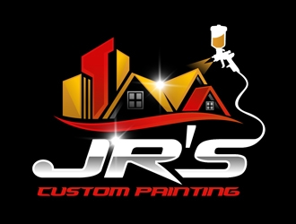 JR’s Custom Painting  logo design by DreamLogoDesign