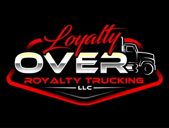 Loyalty Over Royalty Trucking LLC logo design by MAXR
